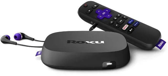 Main image of Ultra LT (2023) HD/4K/HDR Dolby Vision Quad-Core Streaming Player with HDMI Cable, Headphones, Voice Remote w/Private Listening, Ethernet