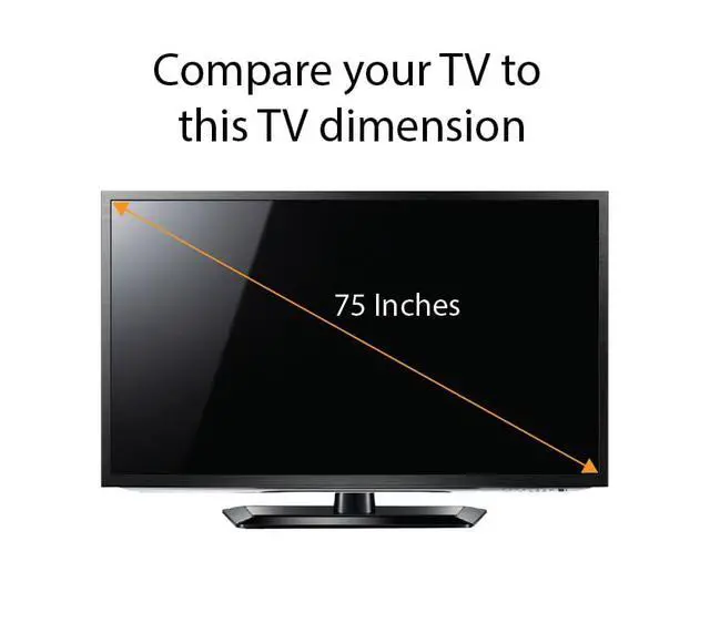 Alt view image 4 of 5 - Anti Blue Light Screen Protector for 75 Inches TV. Filter out Blue Light that relieve computer eye strain and help you sleep better