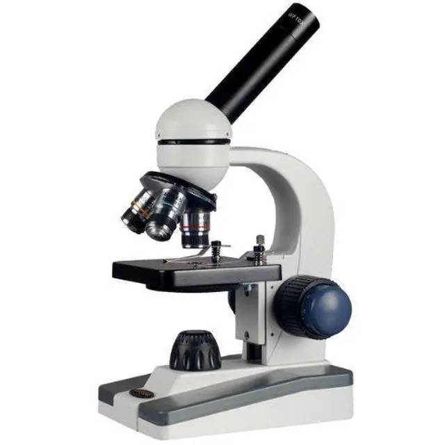 Alt view image 4 of 5 - M150A Compound Monocular Microscope, WF10x and WF16x Eyepieces | 40X-640X Magnification Range Compound Biological Microscope Built-In LED Illumination Brightfield Imaging Built-In