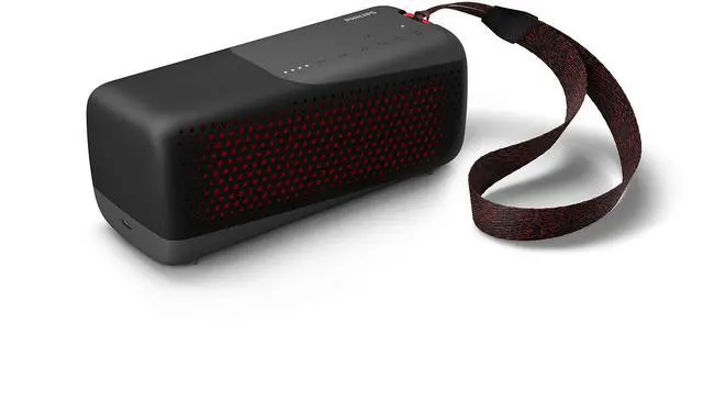 Main image of S4807 Outdoors Wireless Bluetooth Speaker with Stereo Pairing and Bluetooth Multipoint Connection, IP67 Waterproof, Gray