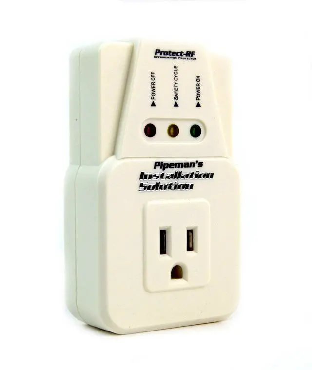 Alt view image 3 of 5 - Voltage Protector Brownout Surge Refrigerator 1800 Watts Appliance 2 Pack