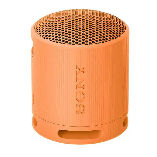 Alt view image 2 of 7 - SRS-XB100 Wireless Bluetooth Portable Travel Speaker Bundle (Orange) | Travel case, Strap, (2 items)