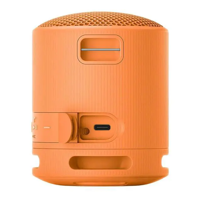 Alt view image 7 of 7 - SRS-XB100 Wireless Bluetooth Portable Travel Speaker Bundle (Orange) | Travel case, Strap, (2 items)