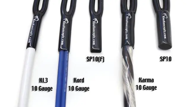 Alt view image 2 of 4 - Speaker Wire Cable Pants - Karma 10 Gauge Round(Y Boot) -10 Pack