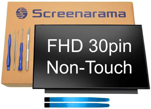 Main image of New Screen Replacement for Dell Latitude 15 3510 P101F P101F001 | 30pin Non-Touch FHD 1920x1080 Matte IPS LCD LED Display with Tools and Tape