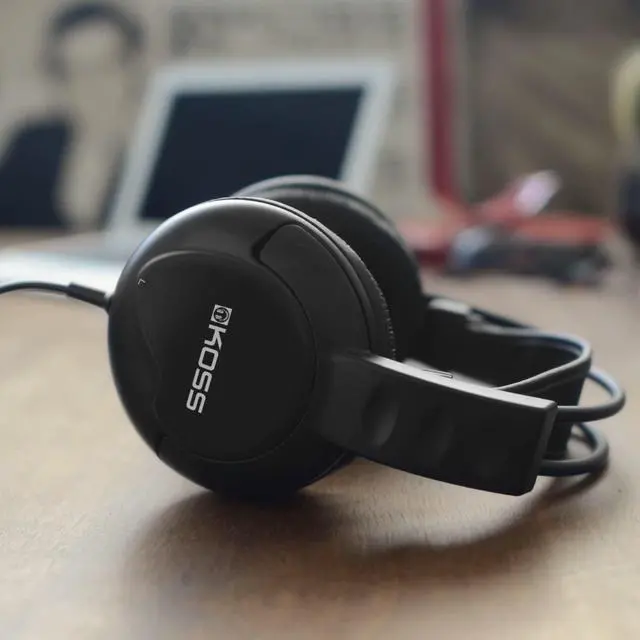 Alt view image 2 of 3 - UR20 Over-Ear Headphones, Sling Headband, Black, Wired 3.5mm Plug
