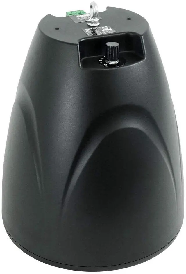 Alt view image 5 of 6 - PEN-65T Black 6.5" 70V Hanging Pendant Speaker, 2-Pack | 70V/100V Transformer Taps: 40W, 20W, 10W, 5W or 8 Ohm 60W RMS, Euroblock Terminals, Deep Bass, for Restaurants