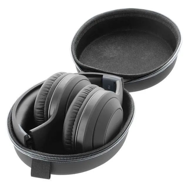 Alt view image 5 of 7 - OSH140 Over The Ear Headphones with Wired USB-C Connection, 40mm Drivers, Protective Case Included, Inline Mic, Studio Grade Earpads, Collapsible Folding Earcups, Black