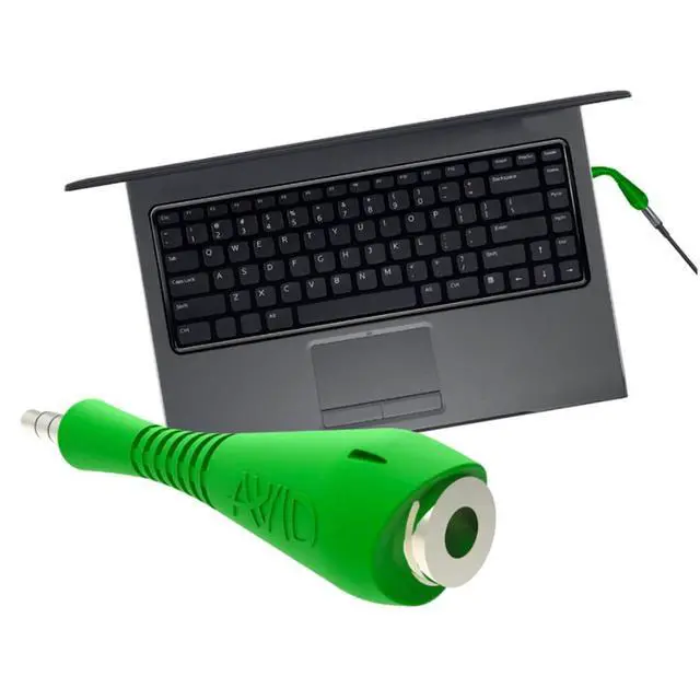 Alt view image 5 of 7 - Fishbone 25 Pack Flexible 3.5 mm TRRS Adapter, Green