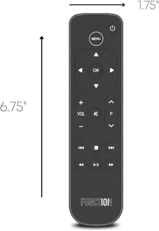 Alt view image 5 of 7 - Pack of 2 Bluetooth Button Remotes for Apple TV/Apple TV 4K - Replacement Apple TV Remote (IR - BLE) No Voice Support, 2 AAA Batteries Included per Remote