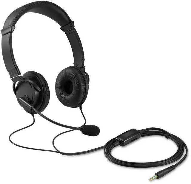 Main image of Hi-Fi 3.5mm Headphones with Mic & Volume Control Button (K33597WW)