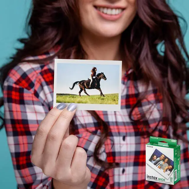 Alt view image 4 of 7 - Instax Wide Instant Film Twin Pack with Sunshine Photo Microfiber Cloth... (3 Pack-60 Sheets)