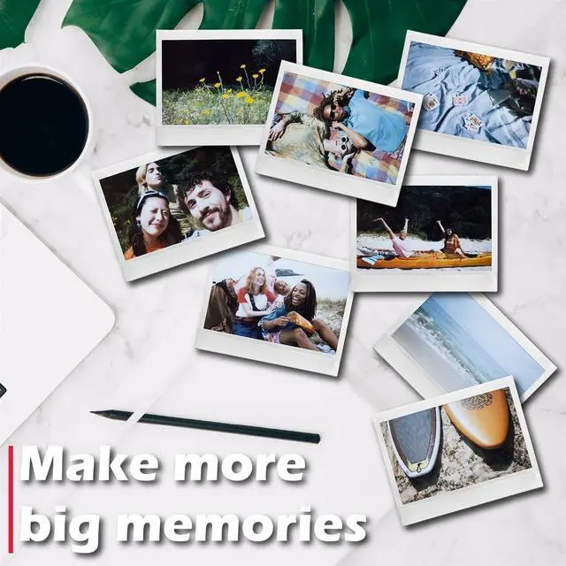 Alt view image 5 of 7 - Instax Wide Instant Film Twin Pack with Sunshine Photo Microfiber Cloth... (3 Pack-60 Sheets)
