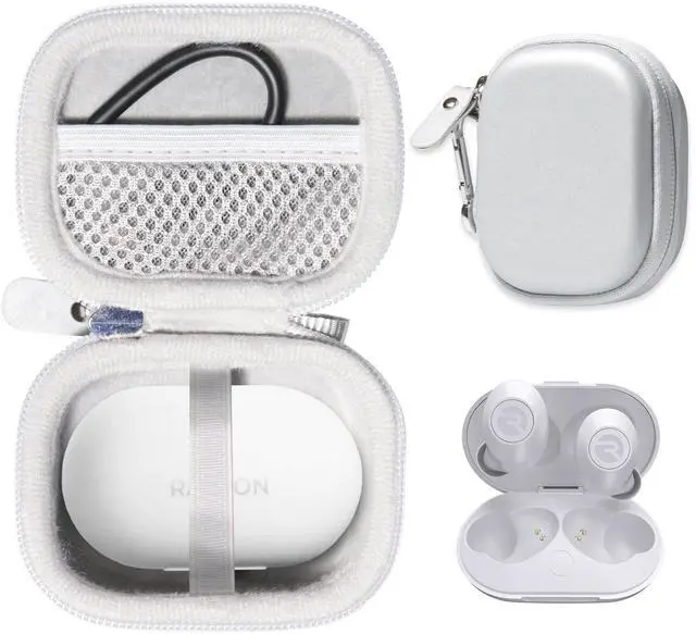 Main image of Case for Raycon The Everyday Bluetooth Wireless Earbuds (Matte White)