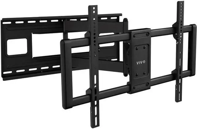 Main image of Heavy Duty 43 to 85 inch Large Screen TV Articulating Wall Mount for LCD LED Flat and Curved Screens, Extended Arm Swivel Mount, Max VESA 600x400mm, Black, MOUNT-VW085M