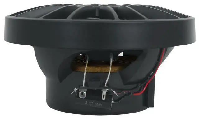 Alt view image 5 of 7 - RM-PREMIUM-65 Black 6.5" 4-Ohm, Marine Boat Speakers Pair | 600W Peak, 150W RMS, 35Hz-20kHz, 93dB Sensitivity, True Coaxial Design, Weather-Resistant Grilles, Mounting Screws