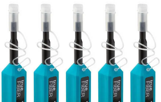 Main image of Fiber Optic Dual Position Pen Click Cleaner, SC/ST/FC, 800+ Cleans, UPC/APC Connector Ferrules, 2.50mm, 5 Pack