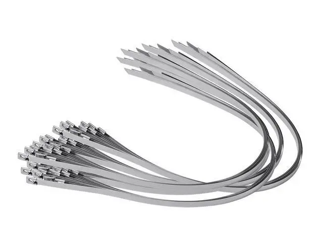 Alt view image 2 of 6 - 47" Supreme 316 Stainless Steel Cable Zip Ties, 150 lb, (100 Piece)