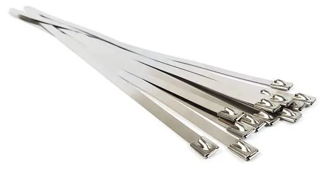 Alt view image 4 of 6 - 47" Supreme 316 Stainless Steel Cable Zip Ties, 150 lb, (100 Piece)