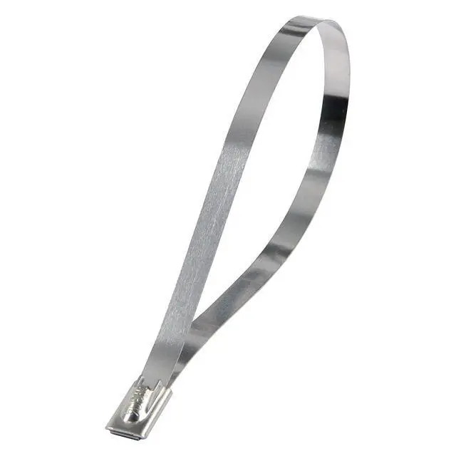 Alt view image 6 of 6 - 47" Supreme 316 Stainless Steel Cable Zip Ties, 150 lb, (100 Piece)