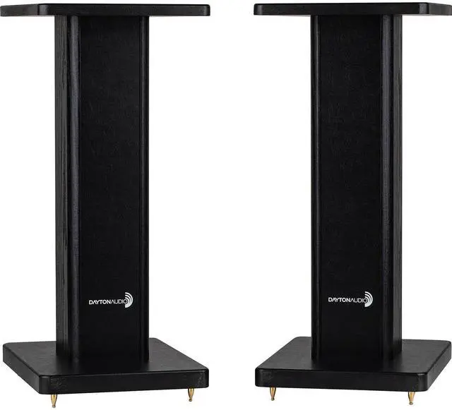 Main image of Universal Wood Speaker Stand Pair (20in Black)