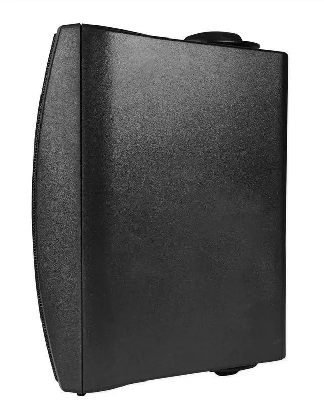 Alt view image 3 of 7 - WET-6B Black 6.5" 70V Indoor/Outdoor Commercial Wall Speaker | IP55 Rated, 50W RMS at 8 Ohm, 70V/100V Compatible, Adjustable Tap Settings, Wall Mount Bracket Included