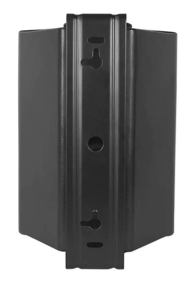 Alt view image 5 of 7 - WET-5B 70V 5.25" Black Indoor/Outdoor Wall Speaker, 2-Pack | IPX55 Waterproof, Adjustable Tap, Swivel Bracket, Vented Enclosure, Aluminum Grill, 8 Ohm Compatible, Polypropylene Cone