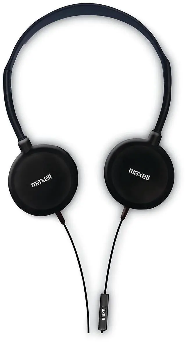 Main image of HP200 Headphone with Microphone, 6 ft Cord, Black
