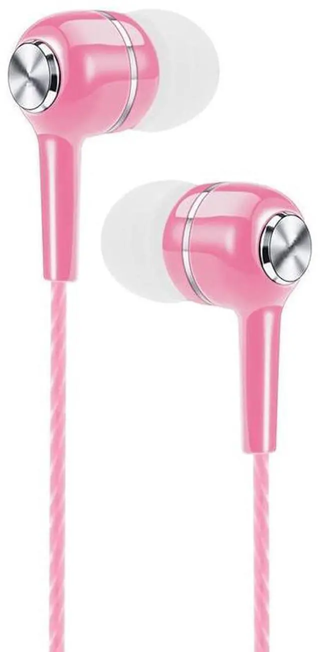 Alt view image 3 of 6 - Bulk Earbuds Headphones with Microphone, Noise Isolating Bass Stereo Tangle Free Wired Earphones, Compatible with Android, iPhone, iPad, Laptops, MP3, Fits 3.5mm - 100 Pack - Wholesale Bundle