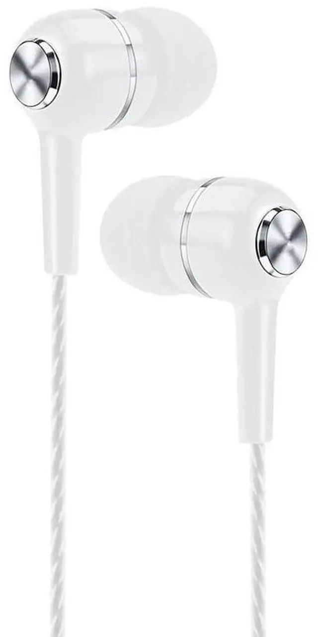 Alt view image 4 of 6 - Bulk Earbuds Headphones with Microphone, Noise Isolating Bass Stereo Tangle Free Wired Earphones, Compatible with Android, iPhone, iPad, Laptops, MP3, Fits 3.5mm - 100 Pack - Wholesale Bundle