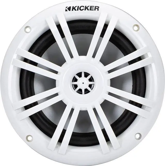 Main image of BKM60 6.5" (165mm) Marine COAXIAL Speakers with 1/2" (13mm) TWEETERS, White, Bulk Pack, 4-OHM; RoHS Compliant - White - Single