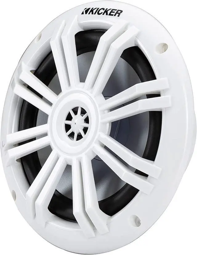 Alt view image 5 of 7 - BKM60 6.5" (165mm) Marine COAXIAL Speakers with 1/2" (13mm) TWEETERS, White, Bulk Pack, 4-OHM; RoHS Compliant - White - Single