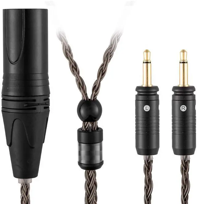 Main image of 4-Pin XLR Balanced Cable Compatible with Focal Clear MG, Stellia, Celestee, Elear, Elegia, Elex, Radiance Headphone for Focal Cable 16 Core Replacement (with 4-Pin XLR Balanced, 2Meters 6.5Ft)
