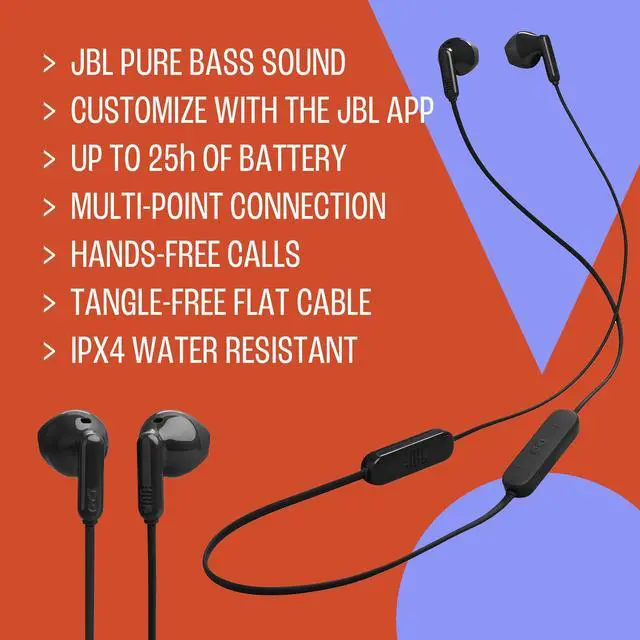 Alt view image 6 of 7 - Tune 235BT - Wireless Earbud Headphones - Black | Pure Bass Sound, Customize your experience with the Headphones app, Up to 25-hour battery life with speed charge