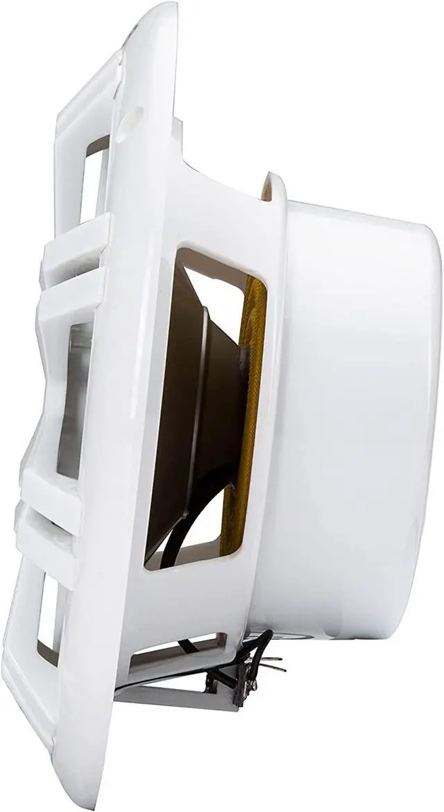 Alt view image 7 of 7 - BKM60 6.5" (165mm) Marine COAXIAL Speakers with 1/2" (13mm) TWEETERS, White, Bulk Pack, 4-OHM; RoHS Compliant - White - Single