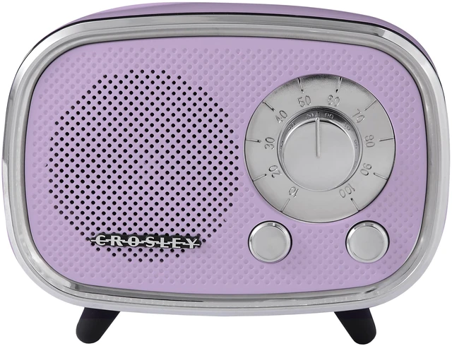 Alt view image 2 of 7 - CR3039A-LN Rondo Portable Bluetooth Speaker, Lavender Bluetooth In, Built-In Speaker, Rechargeable Lithium-Ion Battery, Up to 27 Hours of Listening at 50% Volume, USB Playback