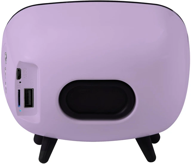 Alt view image 7 of 7 - CR3039A-LN Rondo Portable Bluetooth Speaker, Lavender Bluetooth In, Built-In Speaker, Rechargeable Lithium-Ion Battery, Up to 27 Hours of Listening at 50% Volume, USB Playback