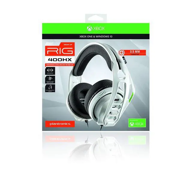 Alt view image 5 of 7 - Nacon RIG RIG400HXW Gaming Headphones, Multi-platform compatibility, White