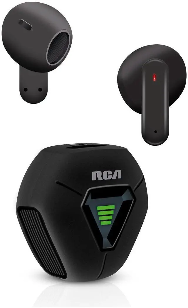 Main image of Wave-78 True Wireless Earbuds, Bluetooth 5.2 Headphones with Microphone, Charging Case, 20H Playtime, Hi-Res Audio, Sweat Resistant, Compact in-Ear Design, Noise Cancelling, Black
