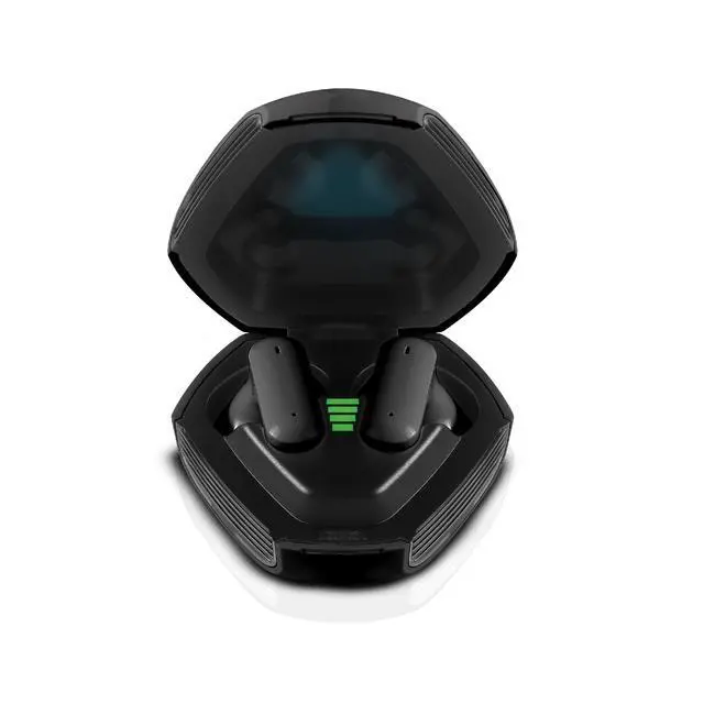 Alt view image 2 of 6 - Wave-78 True Wireless Earbuds, Bluetooth 5.2 Headphones with Microphone, Charging Case, 20H Playtime, Hi-Res Audio, Sweat Resistant, Compact in-Ear Design, Noise Cancelling, Black