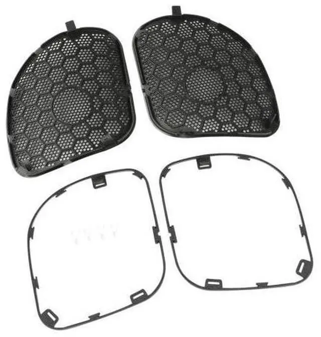 Main image of Black Front Fairing Speaker Grilles Mesh Covers Fits for Harley Road Glide FLTRX 2015-2023
