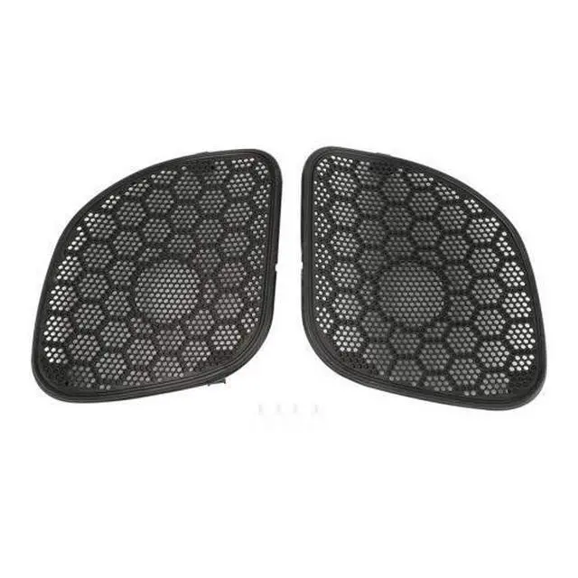 Alt view image 3 of 7 - Black Front Fairing Speaker Grilles Mesh Covers Fits for Harley Road Glide FLTRX 2015-2023