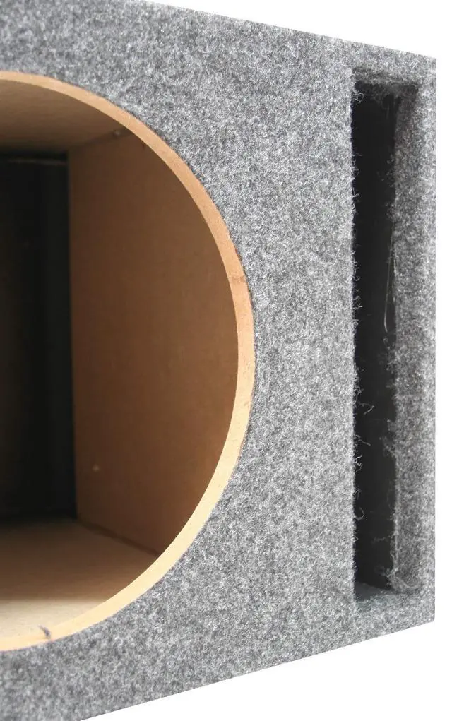 Alt view image 3 of 3 - Car Audio Single 15" Vented Subwoofer Stereo Sub Box Ported Enclosure 3/4" MDF