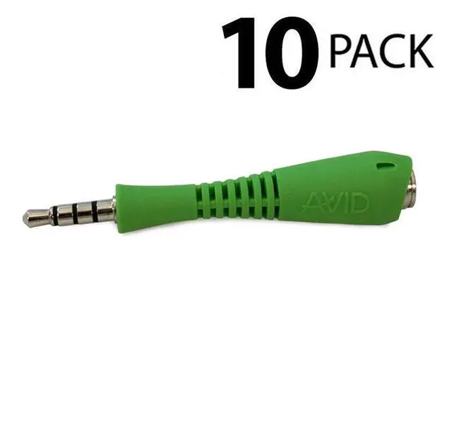 Alt view image 3 of 4 - Fishbone 10 Pack Flexible TRRS Adapter