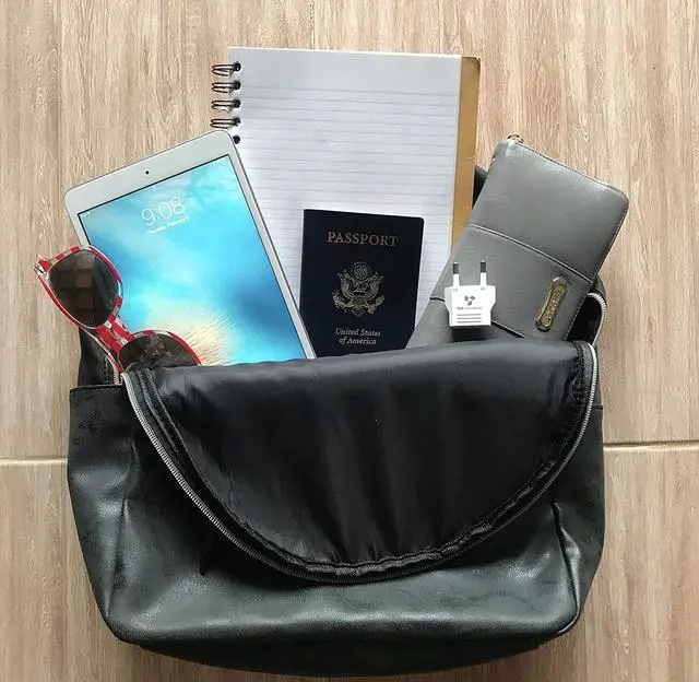 Alt view image 4 of 4 - United States to Armenia Travel Power Adapter to Connect North American Electrical Plugs to Armenian Outlets for Cell Phones, Tablets, eReaders, and More (6-Pack, Blue)