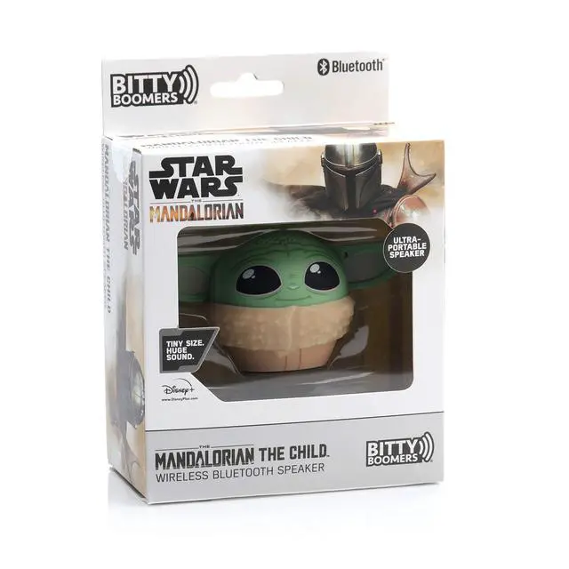 Alt view image 7 of 7 - Star Wars The Mandalorian: Grogu - Mini Bluetooth Speaker, Multicolored