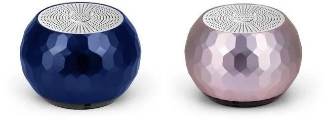 Main image of U Speakers Mini Glam Portable Wireless Bluetooth Speaker with Magnetic Base, Mic & Selfie Remote Control Active Lifestyle Travel Home Office Bundle with Coordinating Speaker, Pairing