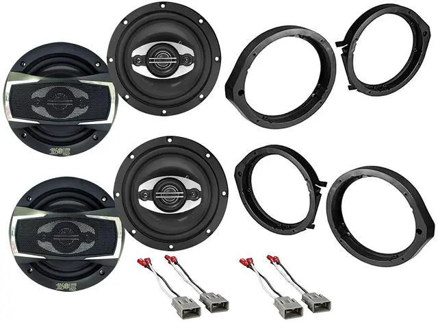 Main image of SP654-HSB524 2 Set of 6.5" Speakers Compatible with Honda Civic 2006-2011 Factory Speaker Replacement