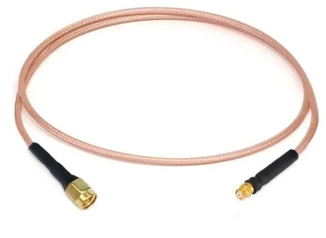 Alt view image 2 of 2 - RF Coaxial Cable Assembly, SMA Male to GPO Female, RG316 Flexible, DC-3GHz (300 mm)