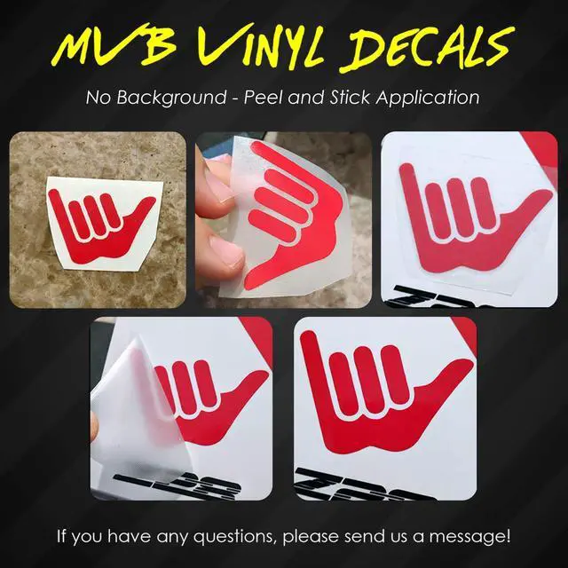 Alt view image 4 of 4 - Boat Registration Hull Numbers Vinyl Decal Sticker Set | Racing Tracker Style 772